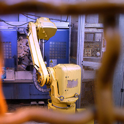 Lavorazioni automatizzate con robot